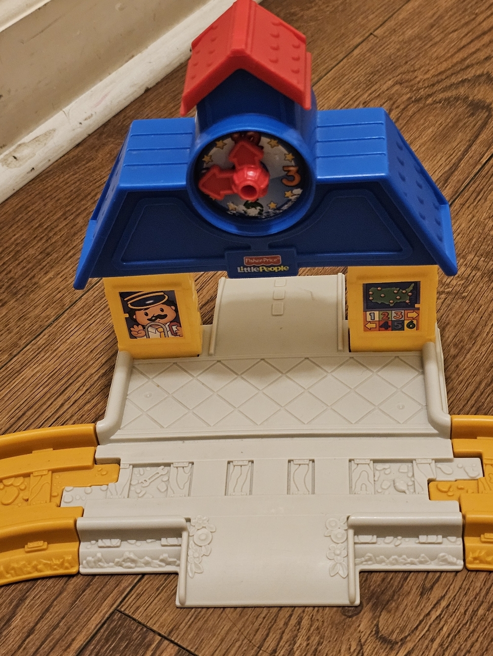 Fisher Price Little People Wheelies Connect N Play Railway Train Set Sound Works - Picture 7 of 12